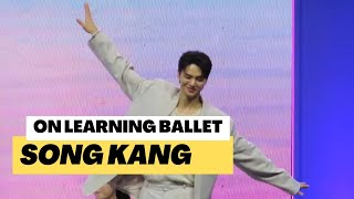 Song Kang on Learning Ballet for Navillera  SongKangInManila [upl. by Ramunni509]