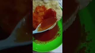 Makan kemplang pakai darah kemplang pempek pempektelur pempekpanggang pempektanpaikan kuliner [upl. by Fulton]