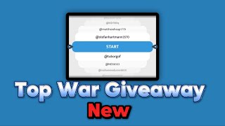 TOPWAR NEW Giveaway for the Video Riddle  Original winner did NOT contacted me [upl. by Iaht]