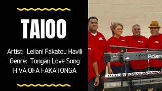 Tongan Love Song  TAIO MISIFILO TALIAI  Leilani Fakatou Havili [upl. by Yeliac]