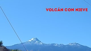 Volcán Con Nieve Visto Desde Zapotiltic Jalisco [upl. by Fleece]