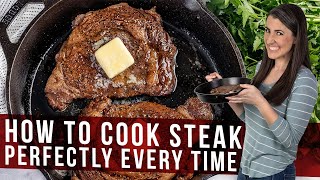 How To Cook Steak Perfectly Every Time v2 [upl. by Lundquist]