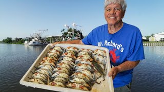 Cooking Soft Shell Crabs in a CAJUN PARADISE  Visiting Lafitte Louisiana [upl. by Anazus]