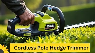 Cordless Hedge Trimmer Tested for Performance amp Features [upl. by Mayworm795]