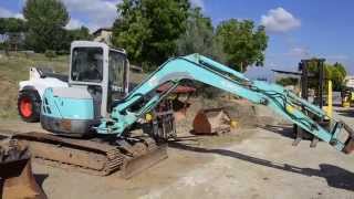 miniexcavator KOBELCO SK45R2 [upl. by Yrocal919]