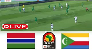 🔴LIVE Gambia Vs Comoros  Streaming Africa Cup Of Nations Qualification AFCON 2025 All Goals Res [upl. by Enial370]