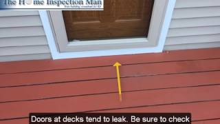 Door Leaking At Decks [upl. by Venezia]