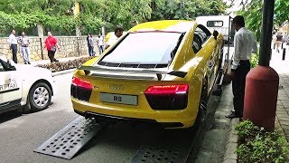 Special Delivery  New Audi R8 V10 Plus [upl. by Sucul]