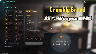 Once Human Crumbly Bread Recipe Location  Best Weapon DMG buff [upl. by Netsryk]