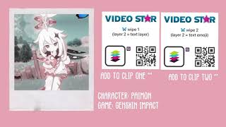 aesthetic video star qr codepreset transitions [upl. by Aicats]