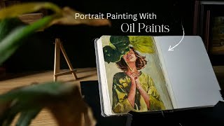 How To Paint Portrait With Oil Paints [upl. by Retrop659]