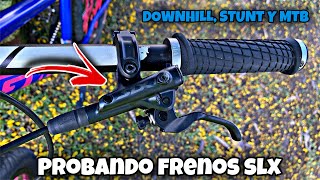 FRENOS DEMASIADO POTENTES😳SHIMANO SLX QUE TAN BUENOS SON🤔 [upl. by Evania]