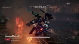 Armored Core VI  SRank ft AC LAMMERGEIER  Ch04 M33A  Eliminate VIII [upl. by Zeitler]