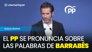 Sémper quotAsistimos a la degradación de la Presidencia del Gobierno por responsabilidad de Sánchezquot [upl. by Alake224]