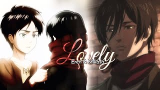 Eren amp Mikasa AMV 4x11 Lovely [upl. by Filmore]