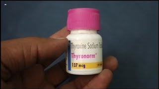 Thyronorm 137mcg Tablet  Thyroxine Tablet  Thyronorm Tablet  Thyronorm 137mcg Tablet Uses Benefit [upl. by Nemzzaj28]