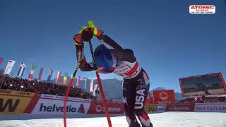 AUDI FIS Ski World Cup  womens downhill  St Moritz 🇨🇭 Dec 9 2023 top 3 skiers weareskiing [upl. by Aroon]