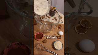 Rezept 1 von 9 aus der Weihnachtsbäckerei ➡️ lecker Lebkuchen backen zu Weihnachten 🎅🏻🤎 [upl. by Canale]