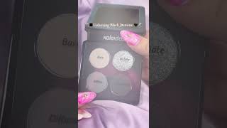 Kaleidos makeup black jasmine makeup unboxing palette beautyproducts explore makeupaddict [upl. by Idonah]