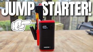 Portable Jump Starter  GREPRO 3000A Hands On Review [upl. by Nevile]