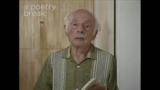 Poetry Breaks Stanley Kunitz Reads quotAn Old Cracked Tunequot [upl. by Bocoj]