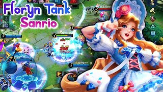 Floryn Sanrio Fluffy Dream Gameplay🌸Tank build🛡️ [upl. by Gnivri677]