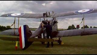 SE5A Start Up  Old Warden July 2009 [upl. by Noerb]