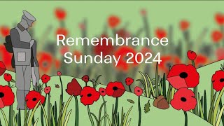 Remembrance sunday 2024 UK Lewisham London 💂🌹💂 [upl. by Arihk888]