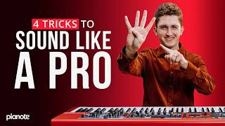 4 Easy Piano Tricks To Sound Like A Pro [upl. by Euqinommod]