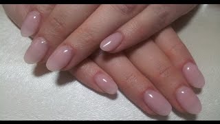 FLÜSSIGTIPS GELNÄGEL  Anleitung für Naturnagelverlängerung mit Popits und Gel [upl. by Atinniuq]