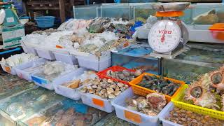 Rawai Seafood Market Phuket Thailand [upl. by Amikahs]