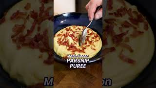 Parsnip Puree with Maple butter and smoked bacon recipe [upl. by Larry]