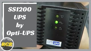 SS1200 UPS by OptiUPS  Product Review  6Outlet Voltage Regulator [upl. by Llabmik780]