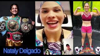 Nataly Delgado OnAmanda Serrano Vs Katie Taylor2 amp DRECAP Fundora vs Celeste [upl. by Alek961]