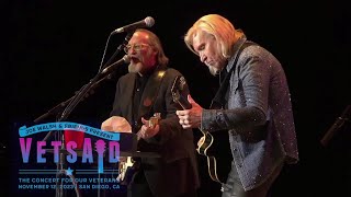 Joe Walsh with Stephen Stills LIVE VetsAid 2023 [upl. by Aderb]