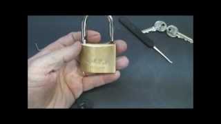 21 CISA 22050 Padlock with Spools SPPd [upl. by Nona]