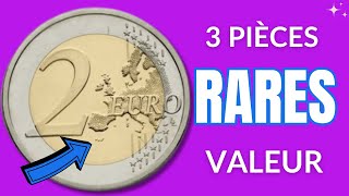 VALEUR de 3 Pièces de 2 EUROS Commémoratives [upl. by Airenahs]