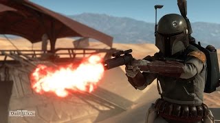 Star Wars Battlefront 2015 ALL Boba Fett Dialogue [upl. by Myer]