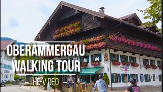 Spaziergang durch Oberammergau  Bayern HD Walking Video [upl. by Welcher]