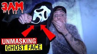 UNMASKING SCREAM CALLING GHOSTFACE ON FACETIME AT 3AM CHALLENGE GONE WRONG ALMOST DIED [upl. by Aissert]