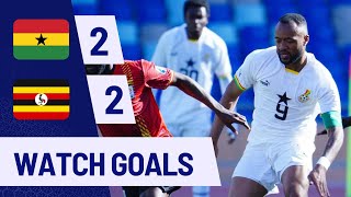 GHANA VS UGANDA22INTERNATIONAL FRIENDLYGOALS amp HIGHLIGHTS [upl. by Delaine]