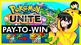 Pokémon Unite es PAY TO WIN [upl. by Aniaz]