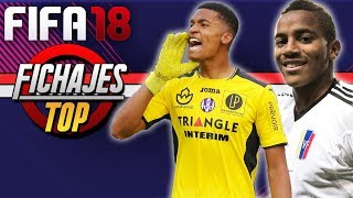 Fichajes Top Joyas de la portería FIFA 18 Porteros prometedores [upl. by Zsamot]