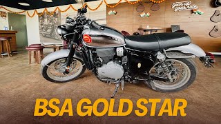 BSA Gold Star 650 price in India  detailed walkaround  ₹312 Lakhs  Dawn Silver [upl. by Maxie]