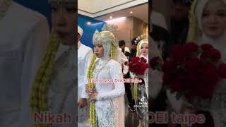 Nikah masal di kdei Taipei viral cek cek [upl. by Sorac419]