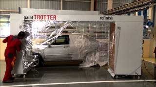 PAINT TROTTER REFINISH Repainting Processes [upl. by Halimeda]