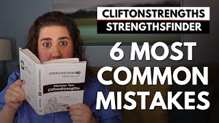 6 Most Common Mistakes People Make about CliftonStrengths  Gallup StrengthsFinder [upl. by Dacey]