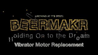 BEERMKR Replacing the Vibrator Motor Beer Brewing AllGrain 12Pack Volume [upl. by Alah670]