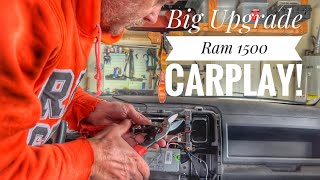 2016 Ram 1500 Upgrade Radio to support CarPlay [upl. by Giwdul]