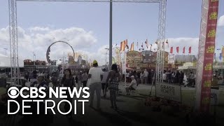 Calm Sunday at the Michigan State Fair following fatal shooting [upl. by Orabel]